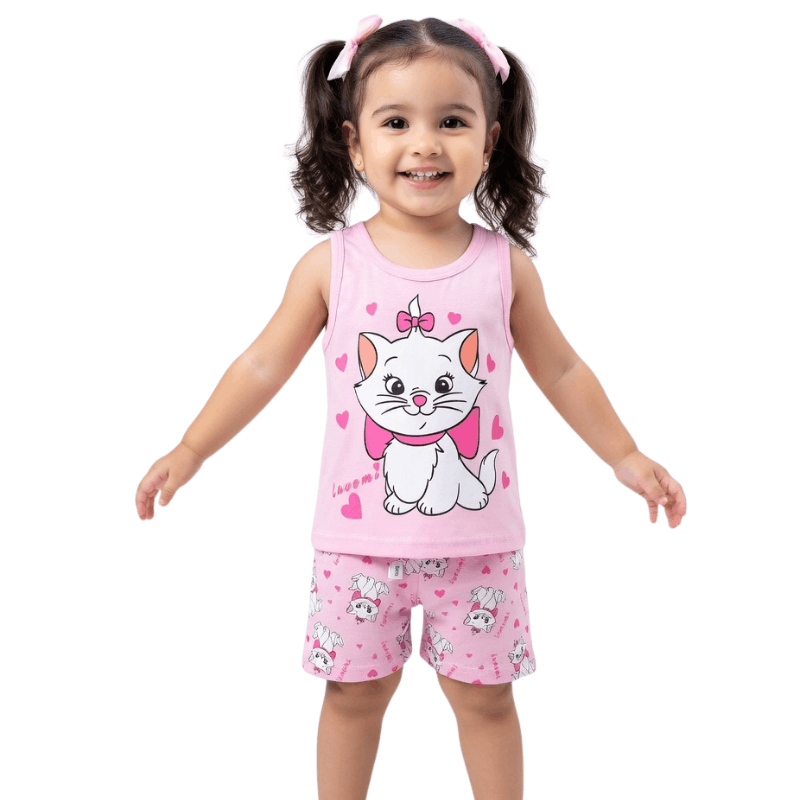 বাচ্চাদের গেঞ্জি সেট ২ পিস (গেঞ্জি+প্যান্ট) (Tank Top)